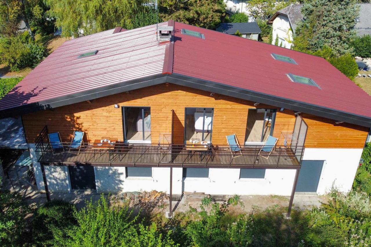 Le Semnoz charmant appartement pour 3 personnes à deux pas du lac! Sévrier Esterno foto